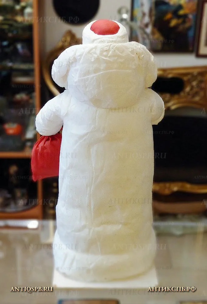 Елочная игрушка, статуэтка "Дед Мороз". СССР. Вт. пол. ХХ века. №22270